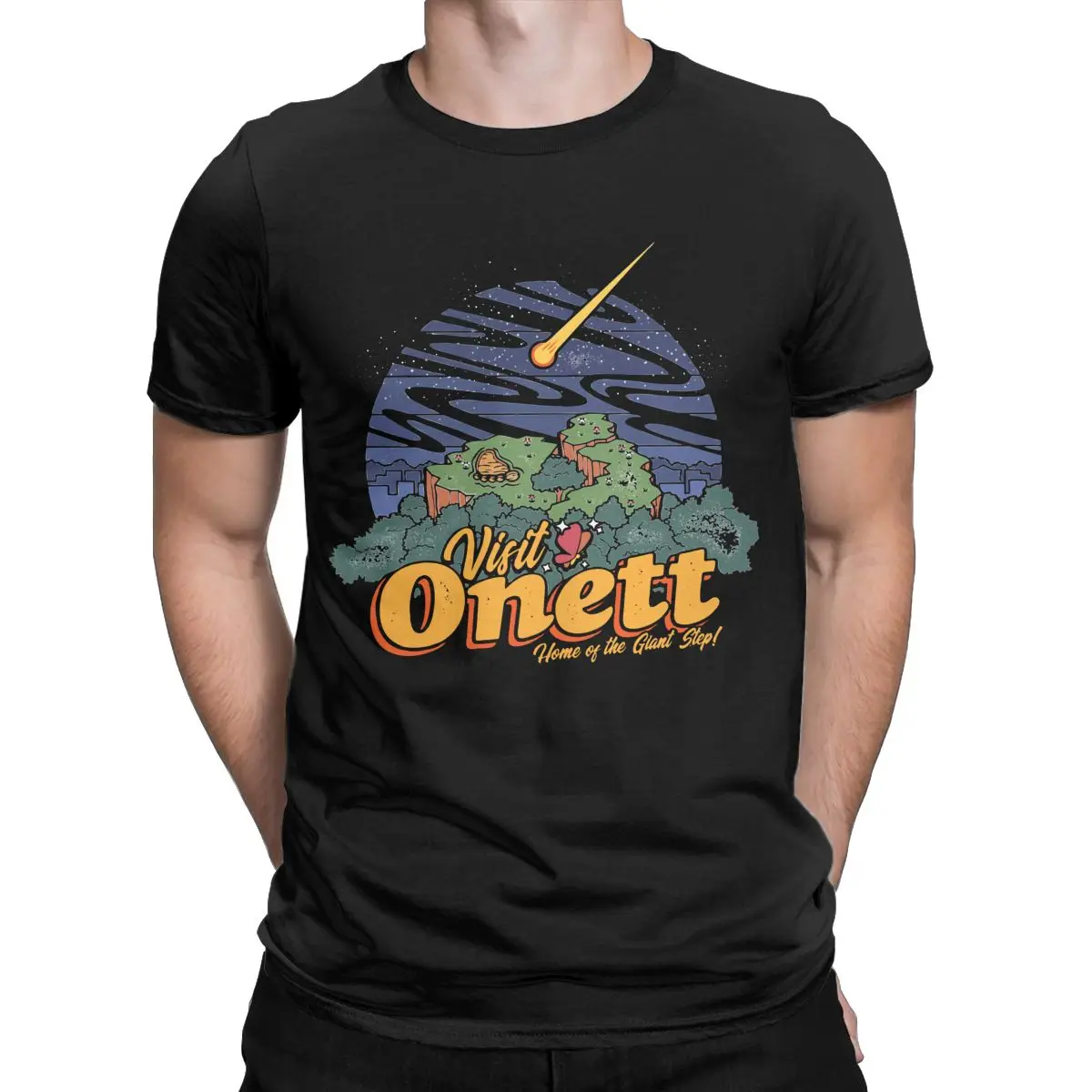Visit Onett Men's clothing Video Game Funny Cotton Tees Crew Neck Short Sleeve T Shirts Printed Clothing
Visit Onett Men's clothing Video Game Funny Cotton Tees Crew Neck Short Sleeve T Shirts Printed Clothing