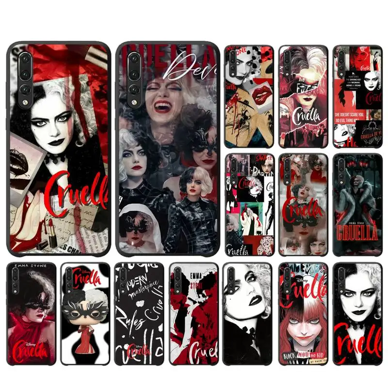 Disney Modern Movie Bad Girl Cruella Phone Case for Huawei P30 40 20 10 8 9 lite pro plus Psmart2019
Disney Modern Movie Bad Girl Cruella Phone Case for Huawei P30 40 20 10 8 9 lite pro plus Psmart2019