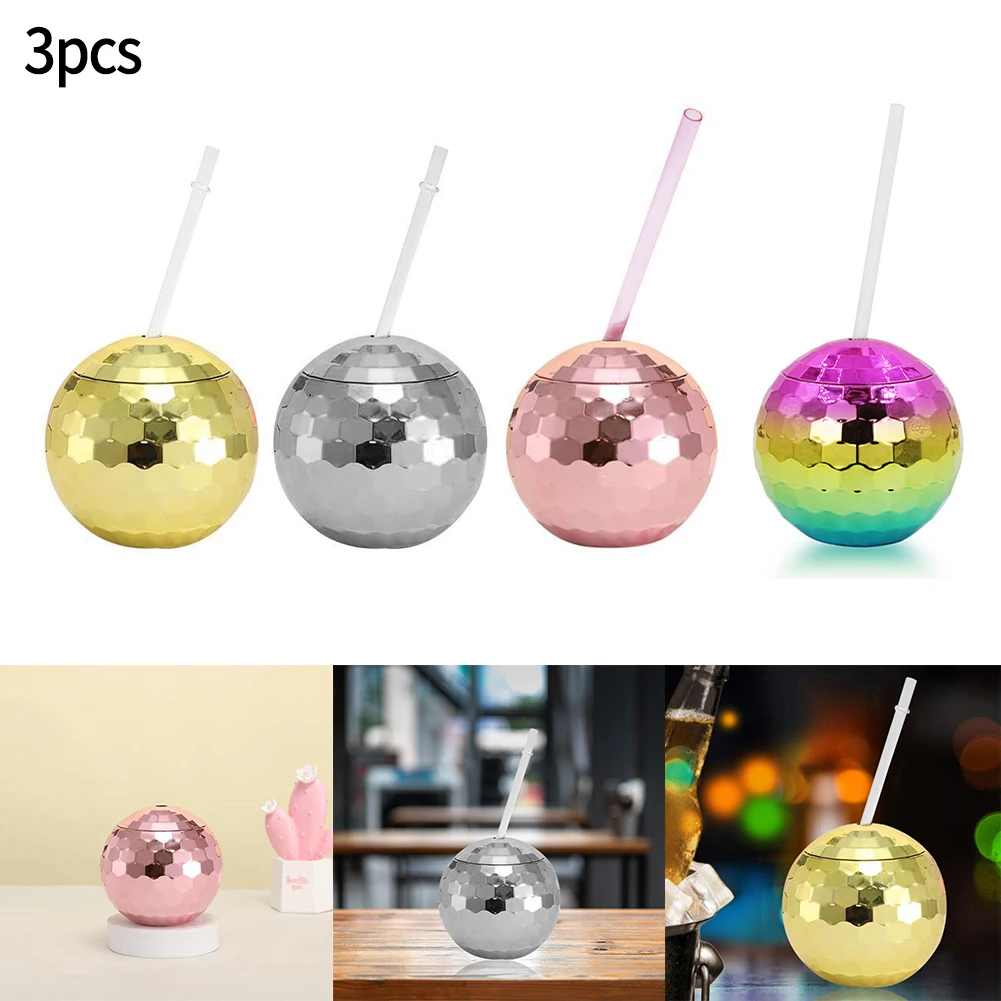 1/3pcs 600ml Disco Ball Cups Unique Disco Ball Cups Flash Cocktail Cup Nightclub Bar Bachelorette Party Blink Straw Wine Glass
1/3pcs 600ml Disco Ball Cups Unique Disco Ball Cups Flash Cocktail Cup Nightclub Bar Bachelorette Party Blink Straw Wine Glass