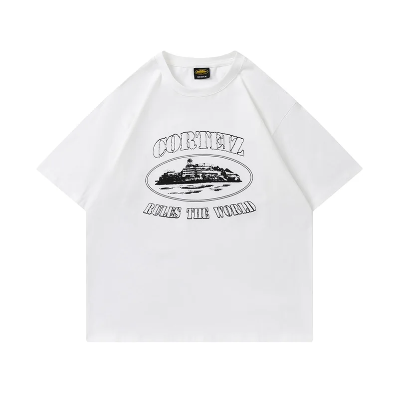 Brand Mens Casual T-Shirt Summer Harajuku Letter Printed T Shirts Streetwear Cotton Loose Short Sleeve Tee Tops Hip Hop
Brand Mens Casual T-Shirt Summer Harajuku Letter Printed T Shirts Streetwear Cotton Loose Short Sleeve Tee Tops Hip Hop
