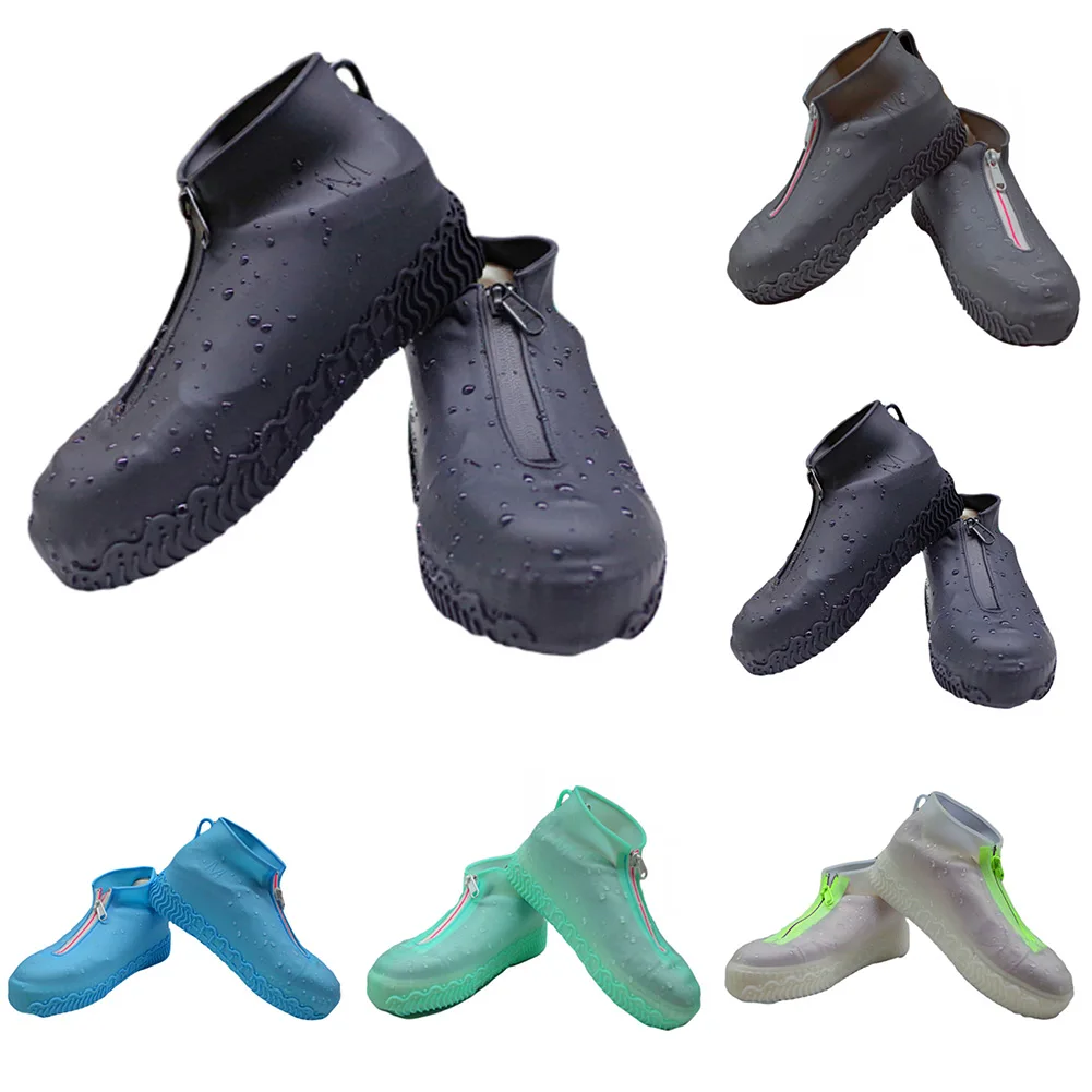Waterproof Silicone Zippers Shoe Cover Reusable Boots Covers Protector Unisex Shoes Protectors Non-Slip Shoe Covers For Rainy
Waterproof Silicone Zippers Shoe Cover Reusable Boots Covers Protector Unisex Shoes Protectors Non-Slip Shoe Covers For Rainy