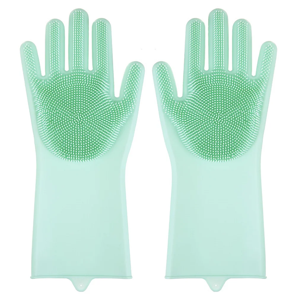 1Pair Reusable Silicone Gloves Multicolor Dishwashing Gloves For Pet Hair Massage Cleaning Bath Kitchen Household Cleaning Tool
1Pair Reusable Silicone Gloves Multicolor Dishwashing Gloves For Pet Hair Massage Cleaning Bath Kitchen Household Cleaning Tool