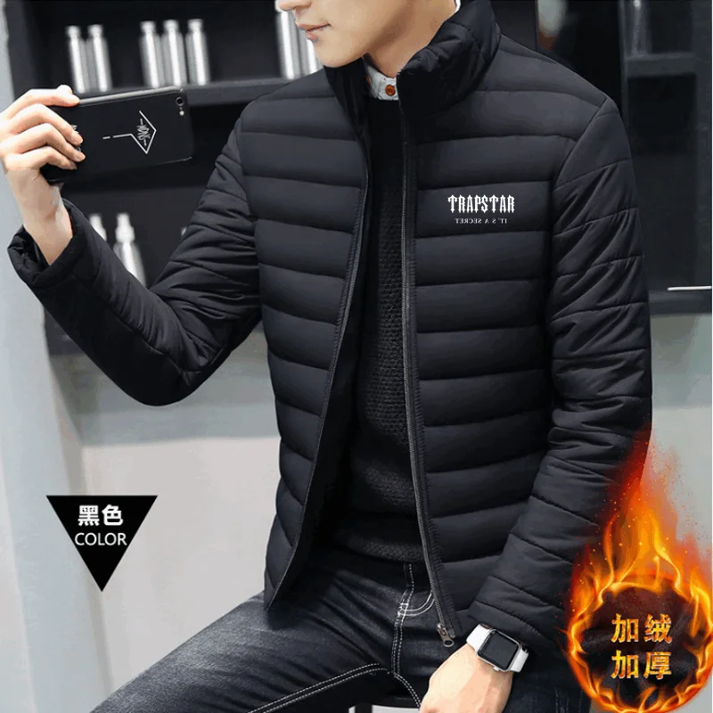 2022 Autumn Winter TRAPSTAR Printed Jacket Men Bomber Jacket Casual Thicken Cotton Padded Jacket Slim Fit Men Fashion Clothing
2022 Autumn Winter TRAPSTAR Printed Jacket Men Bomber Jacket Casual Thicken Cotton Padded Jacket Slim Fit Men Fashion Clothing