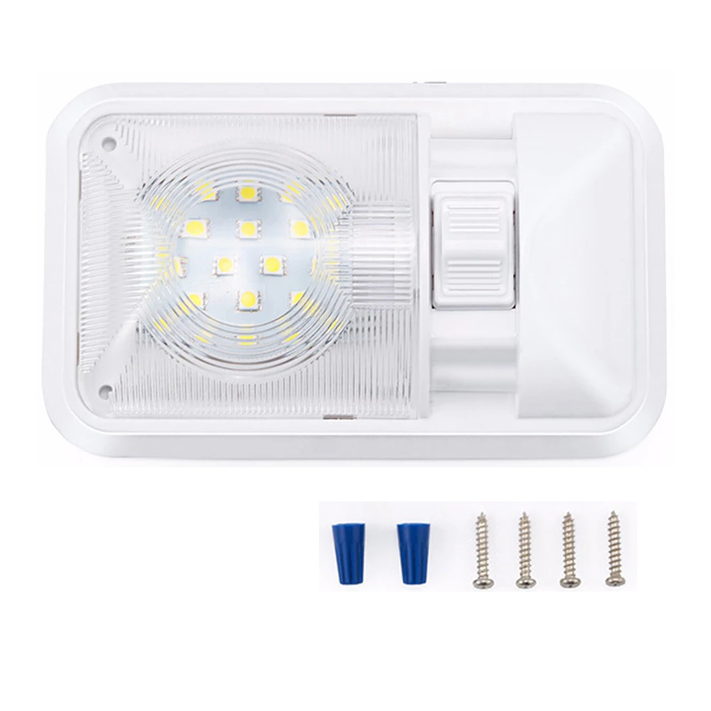12V Led RV Interior Ceiling Light Boat Camper Trailer Marine Single Dome Light 2835 SMD LED Bulbs RV Interior Led Ceiling Light
12V Led RV Interior Ceiling Light Boat Camper Trailer Marine Single Dome Light 2835 SMD LED Bulbs RV Interior Led Ceiling Light