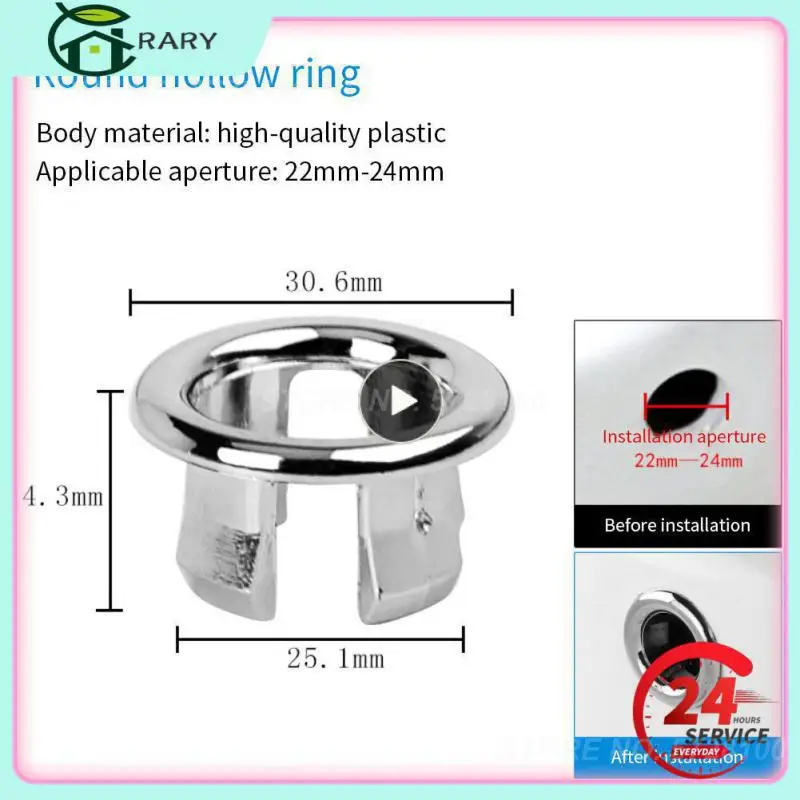 High Quality Overflow Cover Basin Sink Overflow Ring Drain Cap Cover Plastic Overflow Spare Cover Overflow Ring Accessories
High Quality Overflow Cover Basin Sink Overflow Ring Drain Cap Cover Plastic Overflow Spare Cover Overflow Ring Accessories