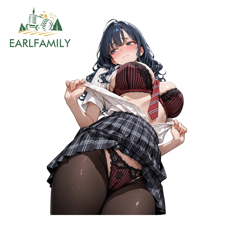 Наклейка на автомобиль EARLFAMILY: Женщина в кружевном белье, виниловая, для задней части кузова, солнцезащитная, для автодомов, гоночных и JDM-автомобилей, стайлинг
Наклейка на автомобиль EARLFAMILY: Женщина в кружевном белье, виниловая, для задней части кузова, солнцезащитная, для автодомов, гоночных и JDM-автомобилей, стайлинг