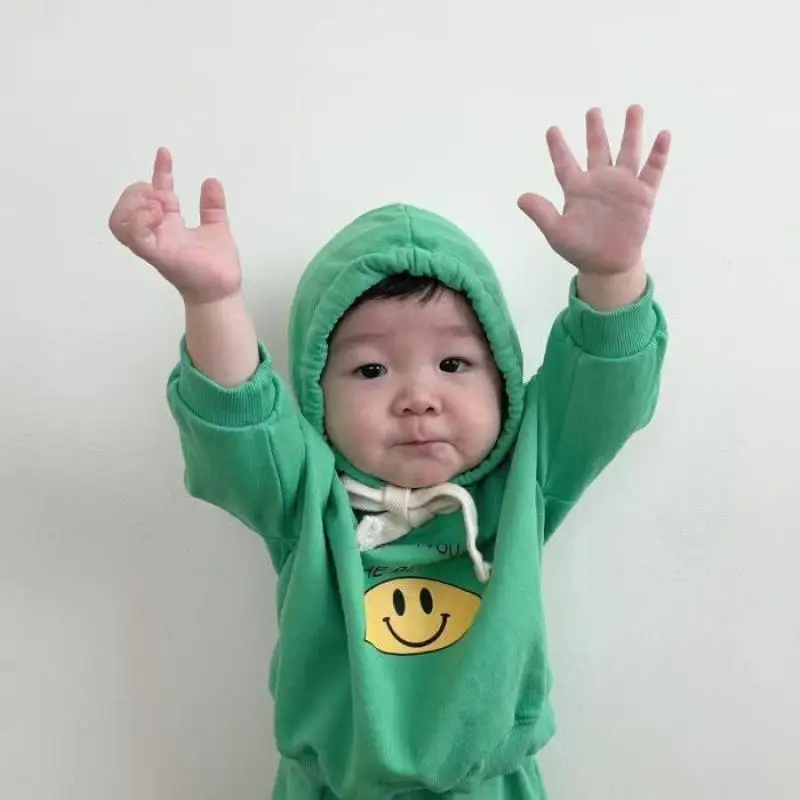 2022 Spring New Baby Cartoon Smiley Print Hoodie Loose Kids Casual Hooded Sweatshirt Baby Boy Girls Long Sleeve Tops Clothes
2022 Spring New Baby Cartoon Smiley Print Hoodie Loose Kids Casual Hooded Sweatshirt Baby Boy Girls Long Sleeve Tops Clothes