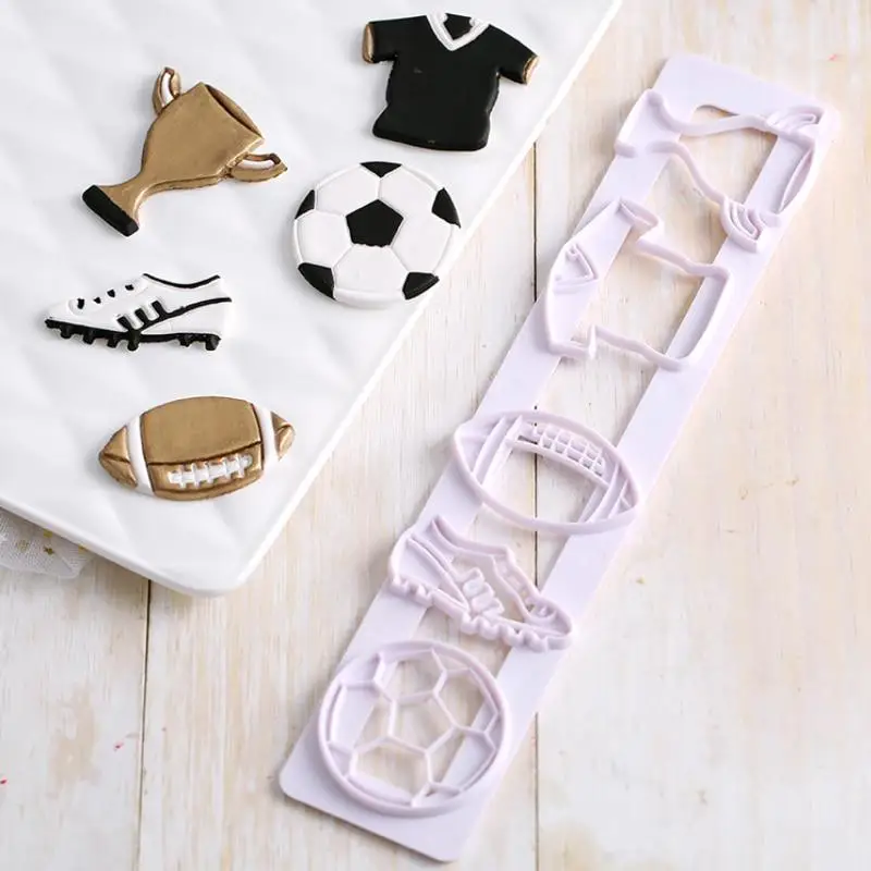 Football Sports Cutting Craft Cookie Pastry Biscuit Cutter Fondant Cake Mold Tool Kitchen
Football Sports Cutting Craft Cookie Pastry Biscuit Cutter Fondant Cake Mold Tool Kitchen