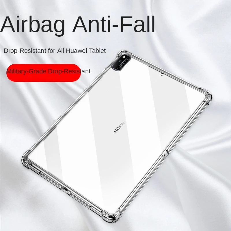 4 Corner Drop Resistance Clear TPU Case for Huawei Matepad 11 Pro 12.6 M6 10.8 Honor Waterplay10.1 V7 Pro 2021 Tablet Matepad T8
4 Corner Drop Resistance Clear TPU Case for Huawei Matepad 11 Pro 12.6 M6 10.8 Honor Waterplay10.1 V7 Pro 2021 Tablet Matepad T8