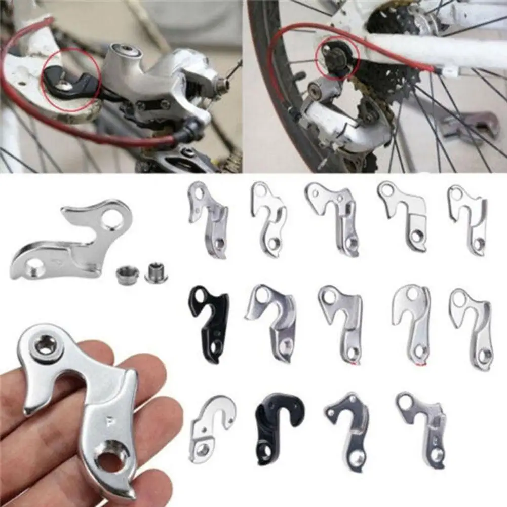 Bicycle Rear Derailleur Hanger With Screws Aluminum Alloy Mtb Mountain Bike Derailleur Accessories
Bicycle Rear Derailleur Hanger With Screws Aluminum Alloy Mtb Mountain Bike Derailleur Accessories