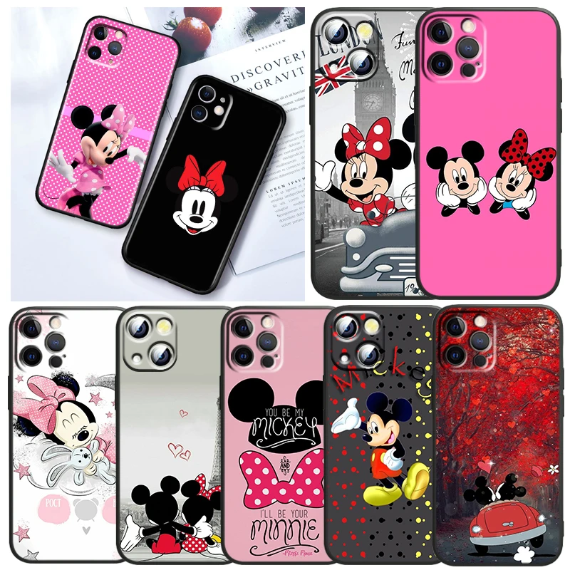 Minnie Mickey Mouse Anime Phone Case For Apple iPhone 14 13 12 11 SE XS XR X 7 8 6 Mini Plus Pro MAX 2020 Black Soft Cover
Minnie Mickey Mouse Anime Phone Case For Apple iPhone 14 13 12 11 SE XS XR X 7 8 6 Mini Plus Pro MAX 2020 Black Soft Cover