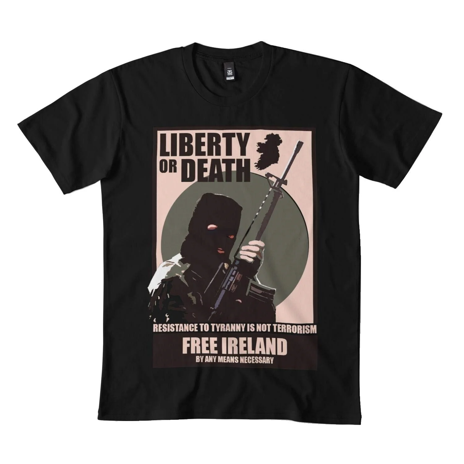 

Ira Liberty Or Death Premium T-Shirt Dmn2 Black