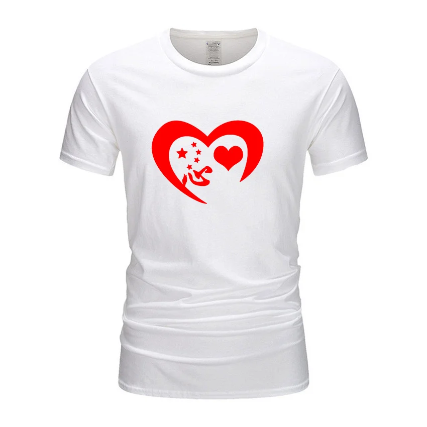 Fashion Brand Cotton T-Shirts Fun Love Pattern Print Summer Men's and Women's T-Shirt Tops Hip Hop Harajuku Anime Cartoon
Fashion Brand Cotton T-Shirts Fun Love Pattern Print Summer Men's and Women's T-Shirt Tops Hip Hop Harajuku Anime Cartoon