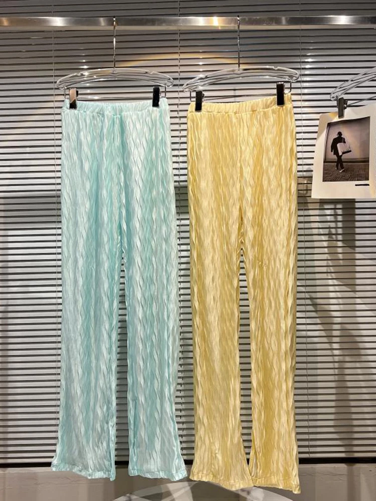 HIGH QUALITY Newest 2022 Designer Runway Summer Fashion Women's Drape Straight Pants
HIGH QUALITY Newest 2022 Designer Runway Summer Fashion Women's Drape Straight Pants