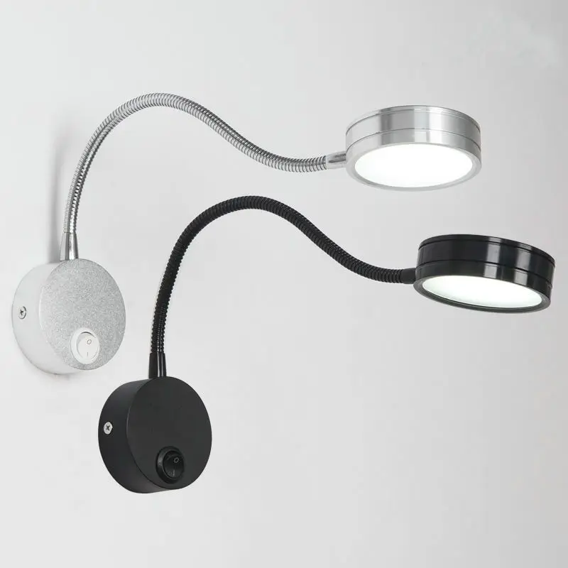 Reading Wall Lights Black, Flexible Gooseneck Lamp LED 5W 3000K Wall Mounted 240V with Switch for Bedrooms Living Room Indoor Lo
Reading Wall Lights Black, Flexible Gooseneck Lamp LED 5W 3000K Wall Mounted 240V with Switch for Bedrooms Living Room Indoor Lo