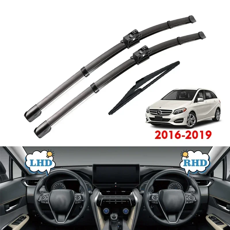 Передняя Задняя щетка стеклоочистителя для Mercedes Benz B Class W246 2011 - 2019, лобовое стекло аксессуары для лобового стекла B180 B200 B220 B250
Передняя Задняя щетка стеклоочистителя для Mercedes Benz B Class W246 2011 - 2019, лобовое стекло аксессуары для лобового стекла B180 B200 B220 B250