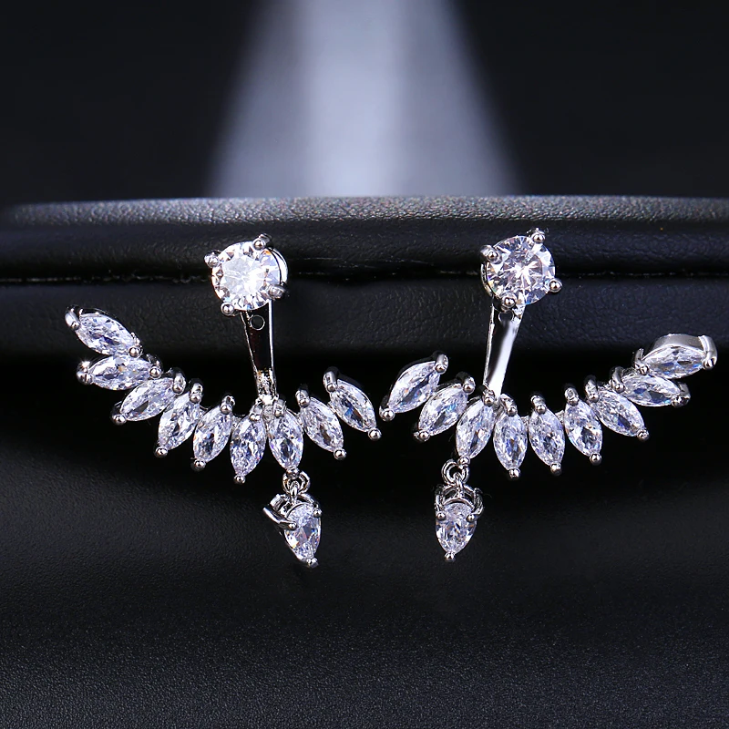 Personalized Design Angel Feathers Cubic Zircon Stud Earrings Rock Casual Stud Earings Trend Jewelry Gifts серьги 2021 тренд
Personalized Design Angel Feathers Cubic Zircon Stud Earrings Rock Casual Stud Earings Trend Jewelry Gifts серьги 2021 тренд