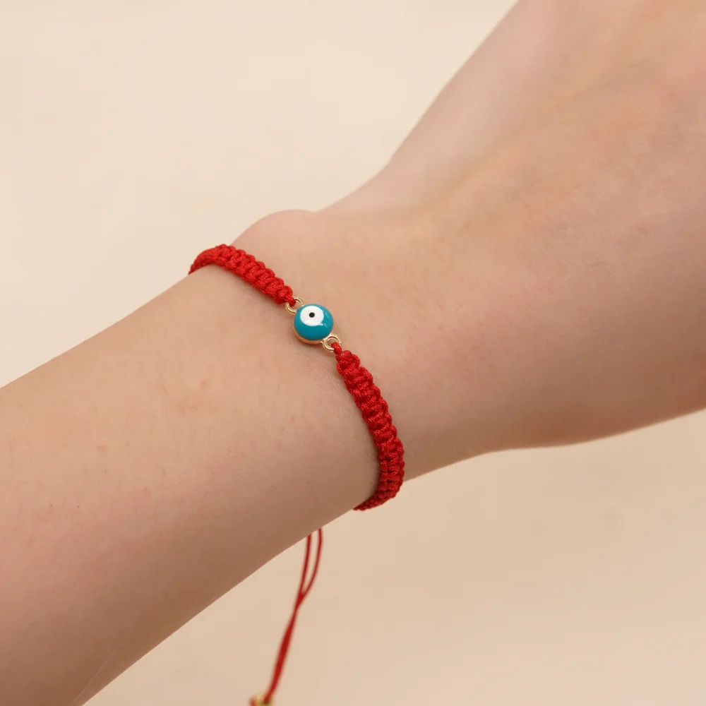 Evil Eye Friendship Charm Bracelets Handmade Jewelry Gift for Women Teen Girl Red Rope Lucky Braided Bracelet Summer Pulsera
Evil Eye Friendship Charm Bracelets Handmade Jewelry Gift for Women Teen Girl Red Rope Lucky Braided Bracelet Summer Pulsera