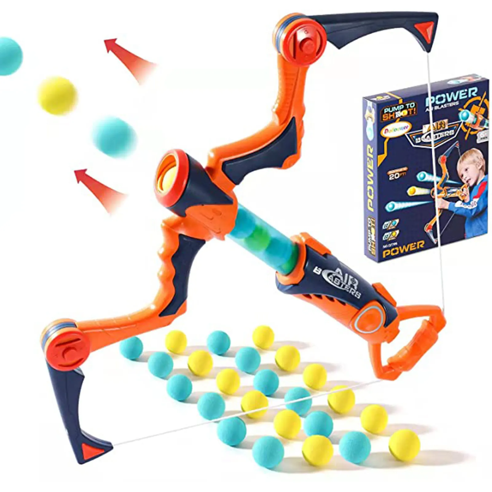 Bow Archery Shooting Set Outdoor Kids Toy Air-Powered Youth Bow Great For Indoor-Outdoor Game Birthday Gift For Boys And Girls
Bow Archery Shooting Set Outdoor Kids Toy Air-Powered Youth Bow Great For Indoor-Outdoor Game Birthday Gift For Boys And Girls