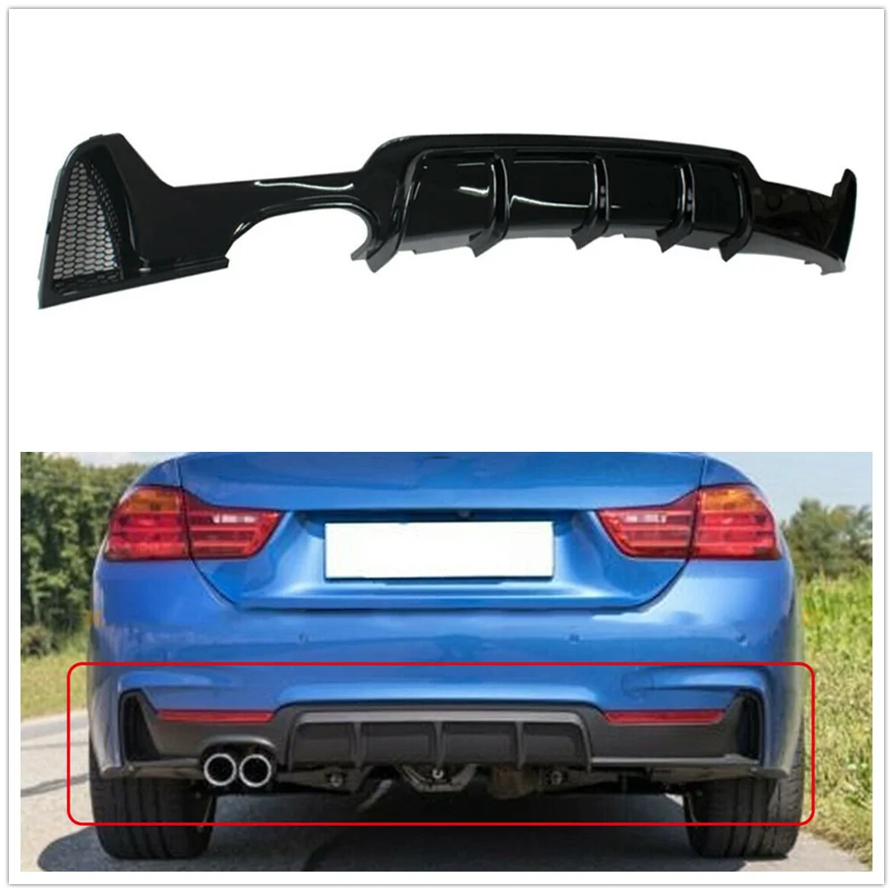 For BMW F32 F33 435i 2014-2016 M Sport Rear Bumper Diffuser Lip Gloss/Matte Black/Carbon Fiber Look Splitter Spoiler Body Kit
For BMW F32 F33 435i 2014-2016 M Sport Rear Bumper Diffuser Lip Gloss/Matte Black/Carbon Fiber Look Splitter Spoiler Body Kit