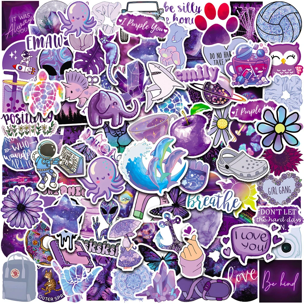 10/30/50/100pcs Cute Cartoon Purple VSCO Aesthetic Stickers Decal Laptop Luggage Notebook Scrapbook Car Graffiti Sticker Kid Toy
10/30/50/100pcs Cute Cartoon Purple VSCO Aesthetic Stickers Decal Laptop Luggage Notebook Scrapbook Car Graffiti Sticker Kid Toy