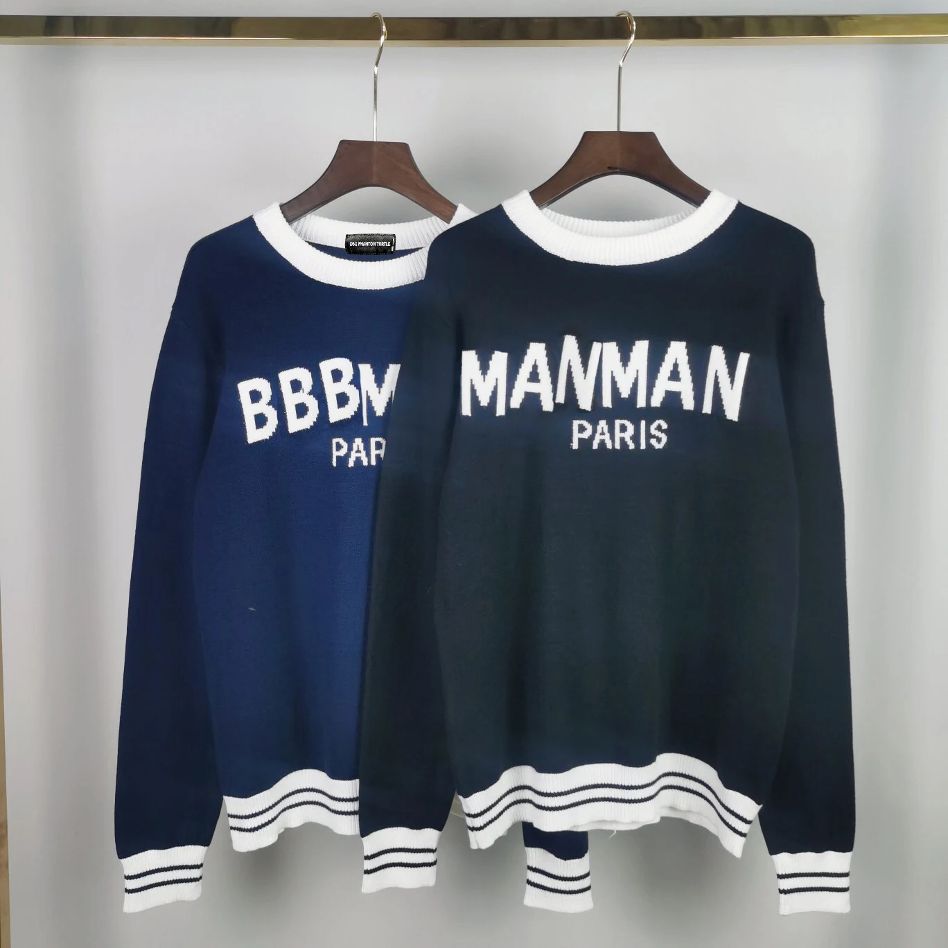 Men Sweaters Combed Embroidery Crewneck Knitwear Cotton Ribbed Crewneck Long Sleeves Sweaters for Women 18051142
Men Sweaters Combed Embroidery Crewneck Knitwear Cotton Ribbed Crewneck Long Sleeves Sweaters for Women 18051142