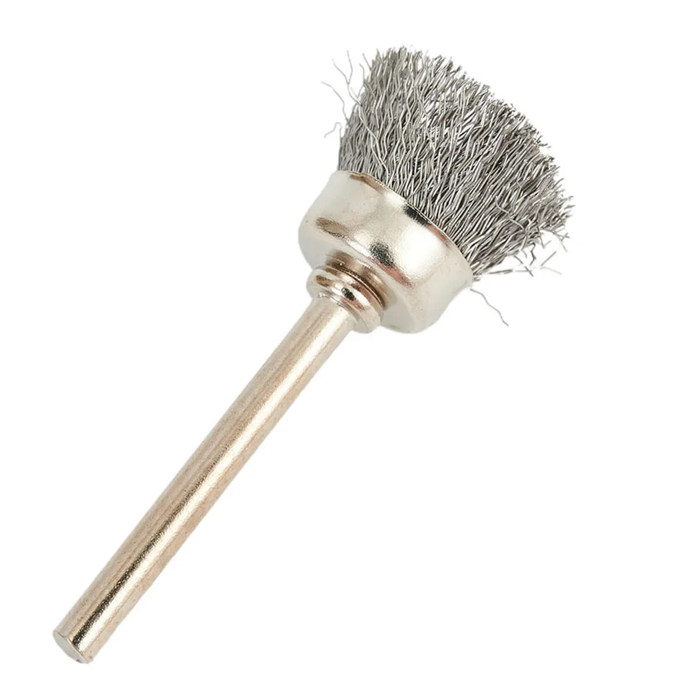 15pcs Drill Brush 15mm Wire Cup 3mm Shank Stainless Steel Brushes For Cleaning Derusting Grinding Rotary Tool Electric Grinder
15pcs Drill Brush 15mm Wire Cup 3mm Shank Stainless Steel Brushes For Cleaning Derusting Grinding Rotary Tool Electric Grinder