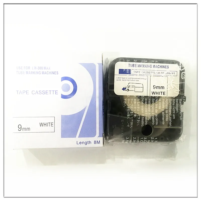 1 Roll label tapes cassette lm-tp309w/pt white 9mmX8m ink ribbon cassette for max letatwin cable ID printer lm-380e,lm-390a/pc
1 Roll label tapes cassette lm-tp309w/pt white 9mmX8m ink ribbon cassette for max letatwin cable ID printer lm-380e,lm-390a/pc