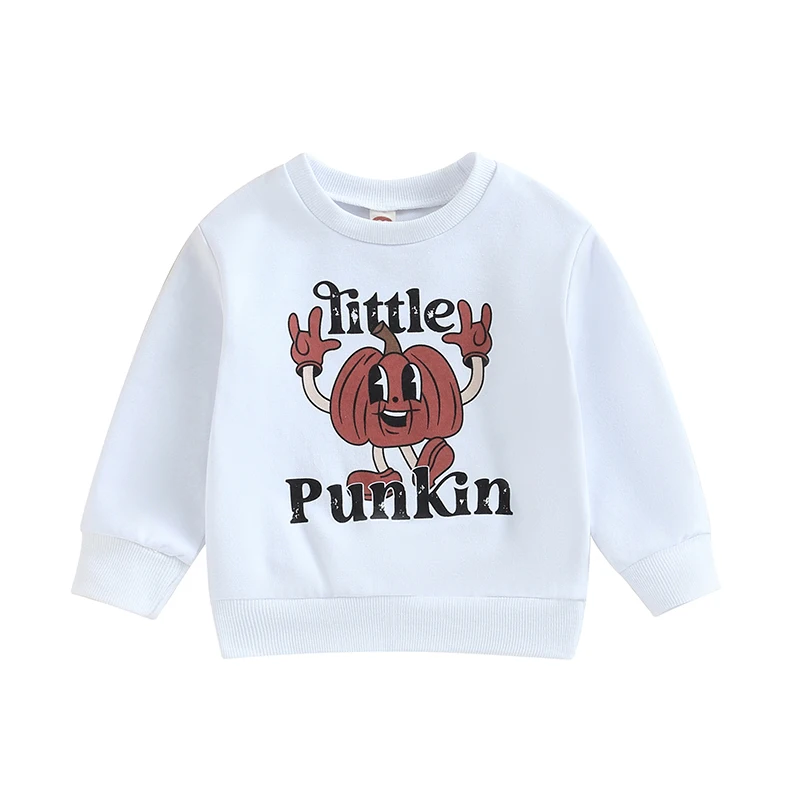 Kids Baby Halloween Sweatshirts Long Sleeve Round Neck Pumpkin Letter Print Pullovers Toddler Clothes
Kids Baby Halloween Sweatshirts Long Sleeve Round Neck Pumpkin Letter Print Pullovers Toddler Clothes