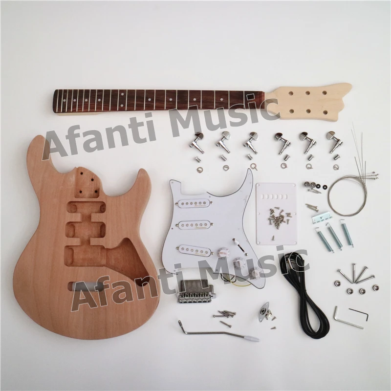 Afanti Diy Unfinished Electric Guitar Kits Mahogany Wood Style Guitar Body Guitarra Kit With All Hardware Parts(ATM-056)
Afanti Diy Unfinished Electric Guitar Kits Mahogany Wood Style Guitar Body Guitarra Kit With All Hardware Parts(ATM-056)