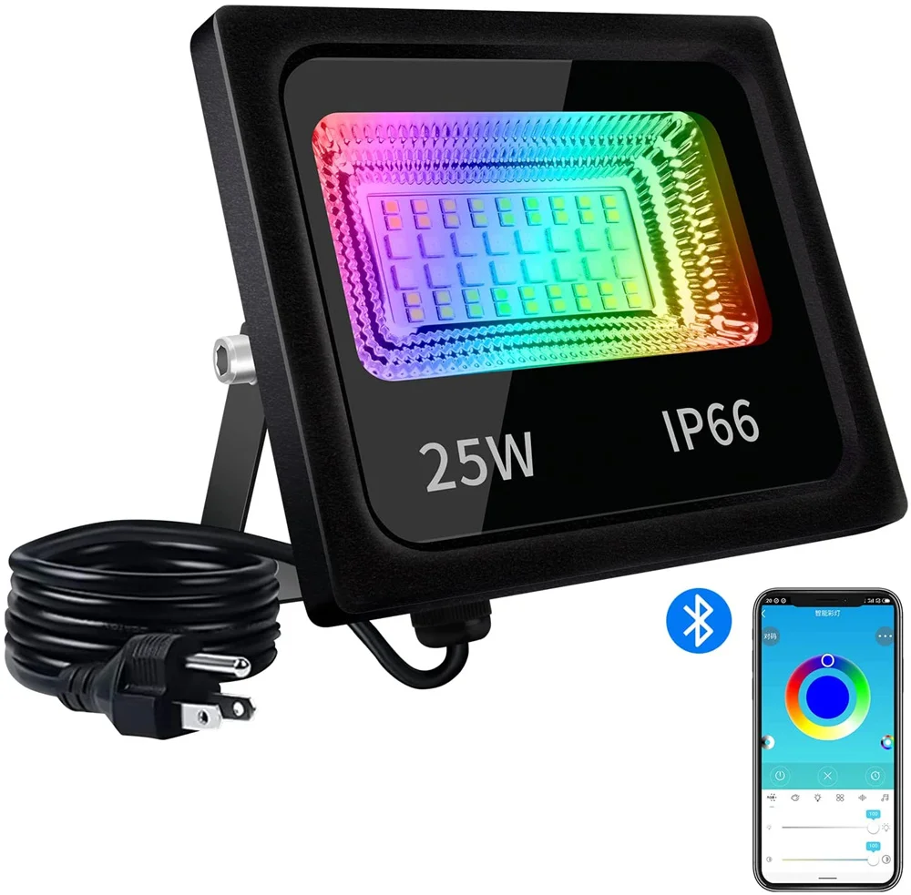 15/25/50/100W RGBW LED Flood Light Bluetooth Smart LED Floodlights Spotlight Outdoor IP66 Waterproof Led Stage Landscape Lights
15/25/50/100W RGBW LED Flood Light Bluetooth Smart LED Floodlights Spotlight Outdoor IP66 Waterproof Led Stage Landscape Lights