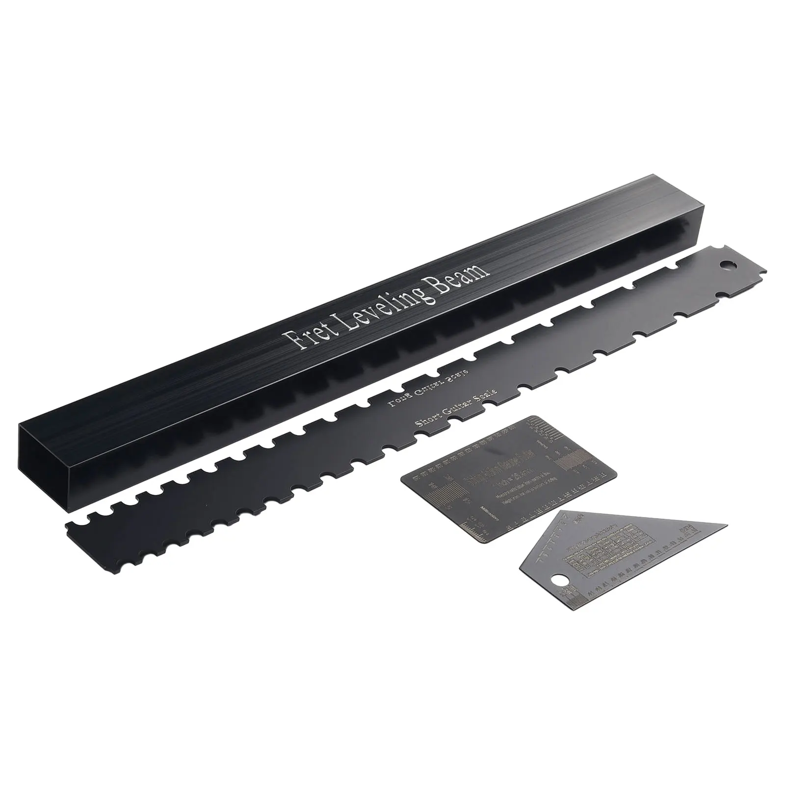 4x Guitar Neck Straight Edge Fret Leveling Beam Ruler Kit Guitar Parts & Accessories String Pitch Fritz Ruler Luthier Tool
4x Guitar Neck Straight Edge Fret Leveling Beam Ruler Kit Guitar Parts & Accessories String Pitch Fritz Ruler Luthier Tool