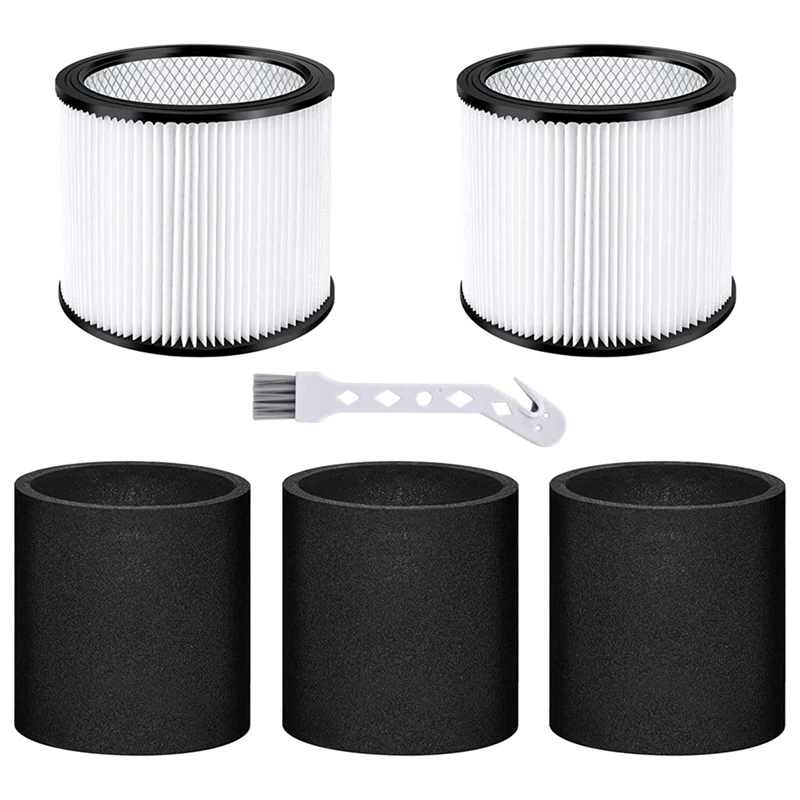 90304 Replacement HEPA Cartridge Filters Plastic With Lid For Shop-Vac Shop Vac 90304,5 Gallon And Above Wet Dry Vacuum Cleaners
90304 Replacement HEPA Cartridge Filters Plastic With Lid For Shop-Vac Shop Vac 90304,5 Gallon And Above Wet Dry Vacuum Cleaners