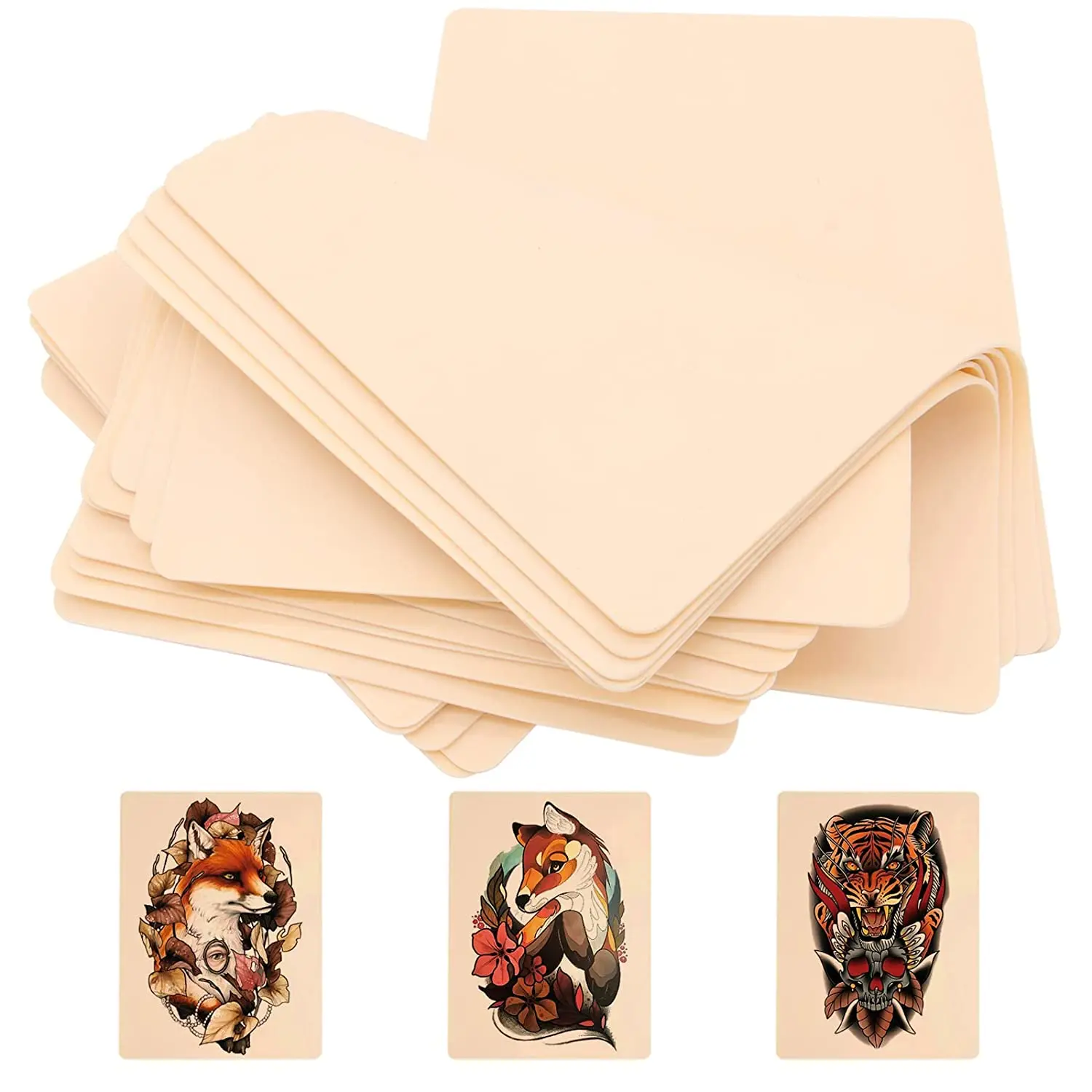 200PCS Tattoo Practice Skin Double Permanent Makeup Eyebrows Tattoo Beginner Skin Microblading Tattoo Supplies
200PCS Tattoo Practice Skin Double Permanent Makeup Eyebrows Tattoo Beginner Skin Microblading Tattoo Supplies