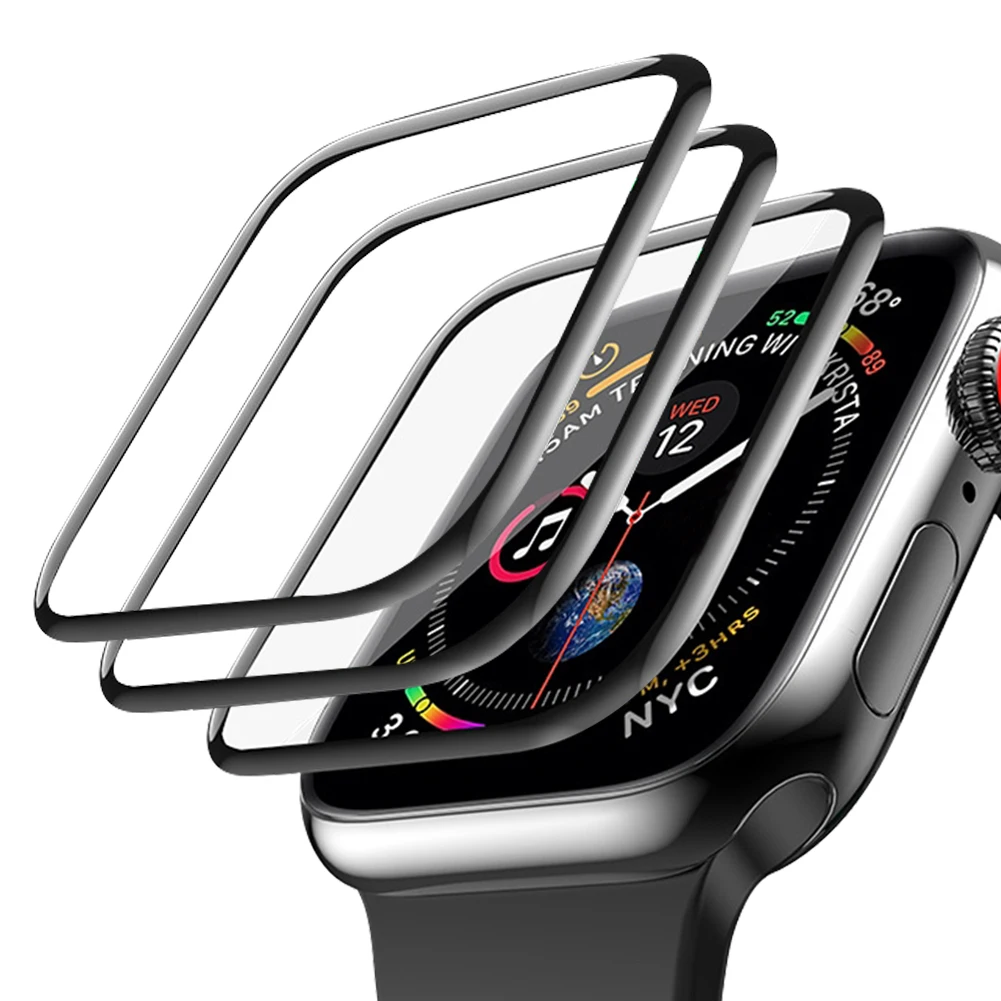3D Curved Full Screen Protector For Apple Watch Series 6 SE 5 4 3 2 1 9H Tempered Glass For iWatch Accessories Cover Bumper
3D Curved Full Screen Protector For Apple Watch Series 6 SE 5 4 3 2 1 9H Tempered Glass For iWatch Accessories Cover Bumper