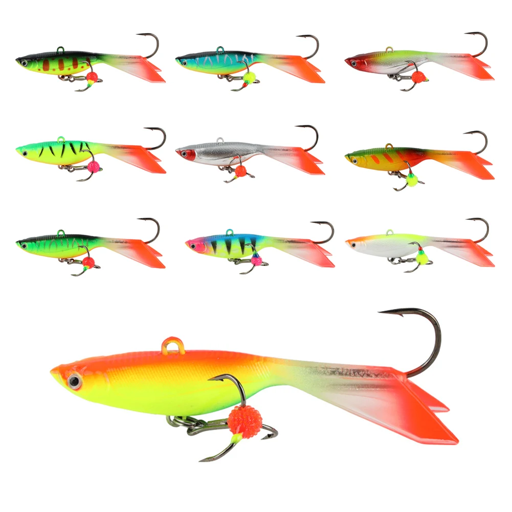 Winter Fishing Lure Luminous Balancer 6cm 9g S-Shaped Barbed Treble Hook 3D Angry Eye For Trout Fishing Bait
Winter Fishing Lure Luminous Balancer 6cm 9g S-Shaped Barbed Treble Hook 3D Angry Eye For Trout Fishing Bait