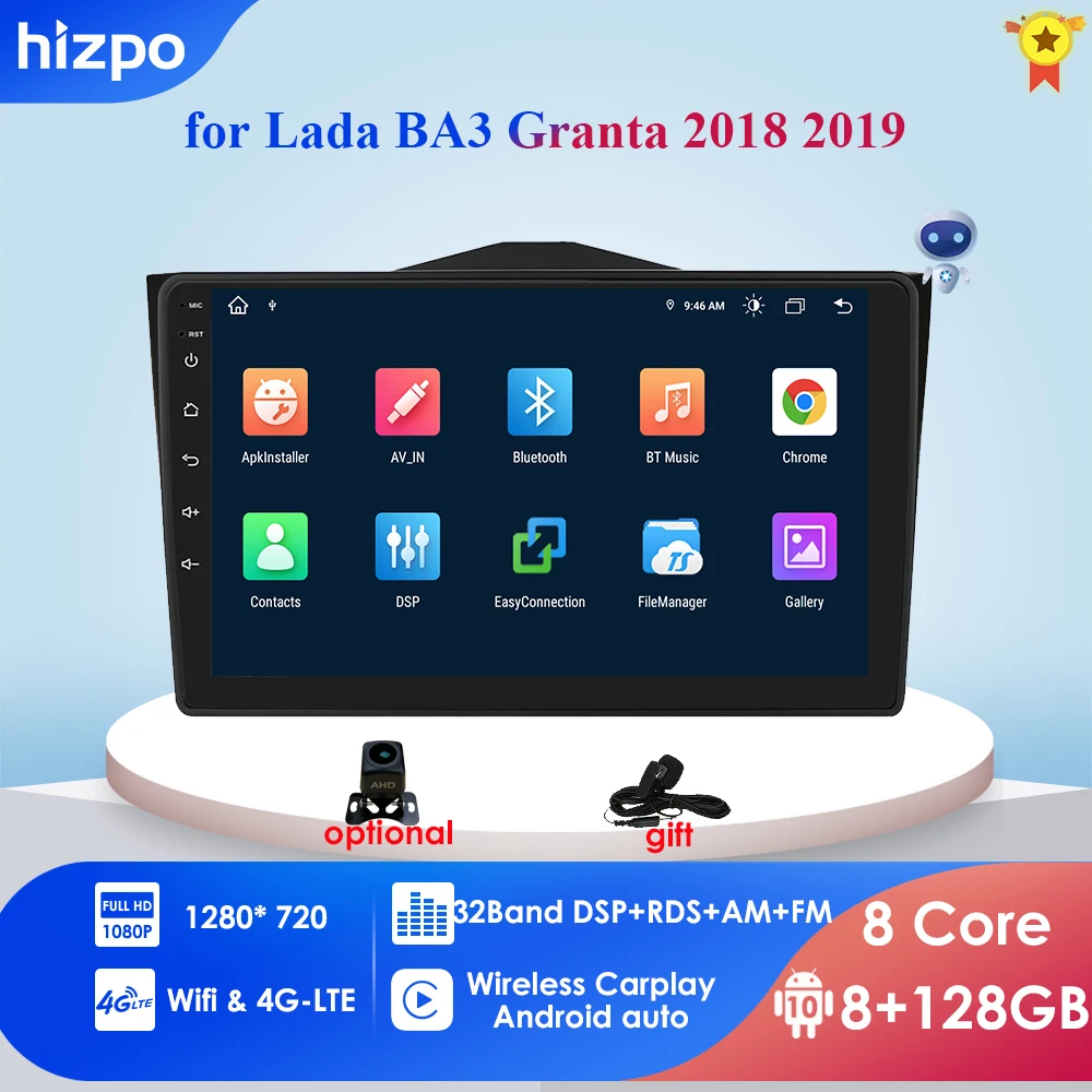 Auto Radio 2 Din Android10 Navigation GPS for LADA BA3 Granta Cross 2018 2019 Carplay Car Autoradio Multimedia Video Player RDS
Auto Radio 2 Din Android10 Navigation GPS for LADA BA3 Granta Cross 2018 2019 Carplay Car Autoradio Multimedia Video Player RDS
