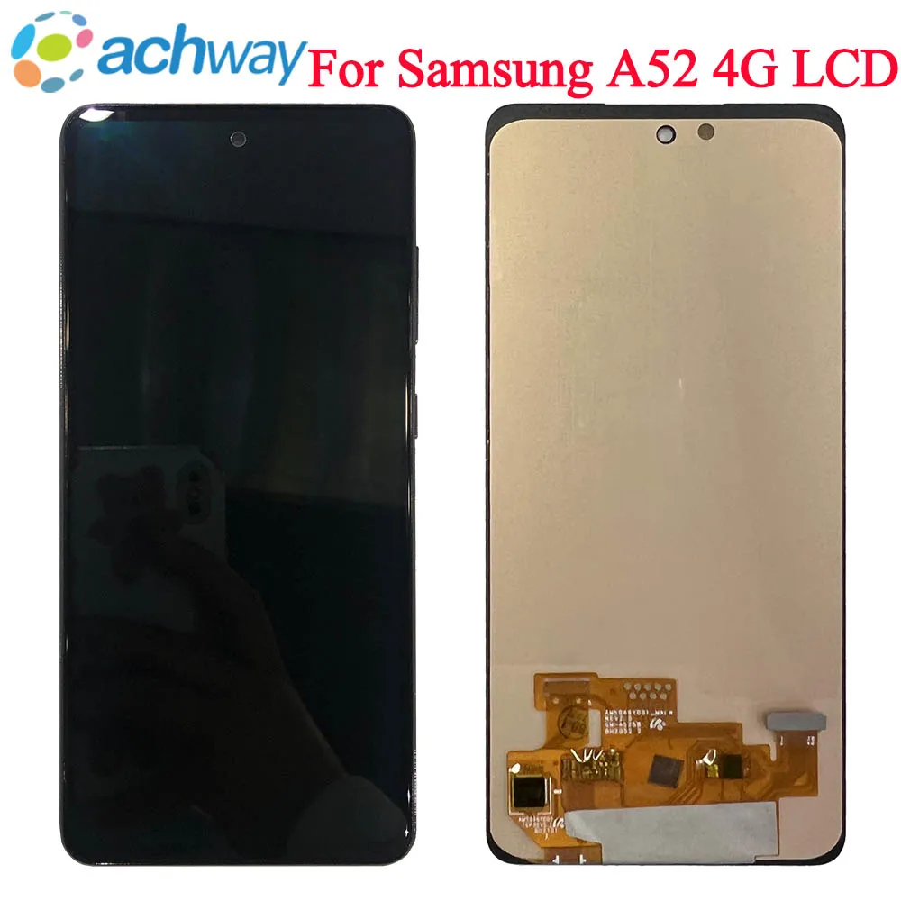 ЖК-дисплей 6,5 ''для Samsung Galaxy A52 4G, сенсорный экран с дигитайзером, Запчасти для Samsung A52 4G A525 A525F A525M, дисплей, протестировано
ЖК-дисплей 6,5 ''для Samsung Galaxy A52 4G, сенсорный экран с дигитайзером, Запчасти для Samsung A52 4G A525 A525F A525M, дисплей, протестировано