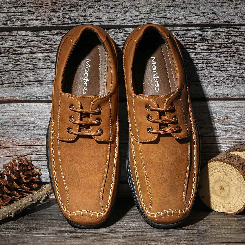 Menico 2022 New Men Hand Stitching Non Slip Flat Loafers Comfort Microfiber Leather Soft Casual Office Work Shoe Large Size39-46
Menico 2022 New Men Hand Stitching Non Slip Flat Loafers Comfort Microfiber Leather Soft Casual Office Work Shoe Large Size39-46