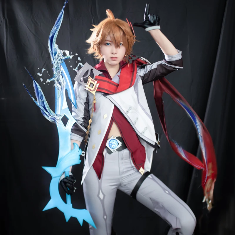 Genshin Impact Cosplay Tartaglia Ajax Costume Carnival Halloween Party Performance Outfit Game Suit Uniform Drop Ship
Genshin Impact Cosplay Tartaglia Ajax Costume Carnival Halloween Party Performance Outfit Game Suit Uniform Drop Ship