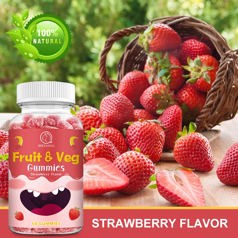 BBEEAAUU Organic Strawberry-flavor Gummies Slimming Weight Loss Reduce Bloating Gastrointestinal Nursing Promote Digestion
BBEEAAUU Organic Strawberry-flavor Gummies Slimming Weight Loss Reduce Bloating Gastrointestinal Nursing Promote Digestion
