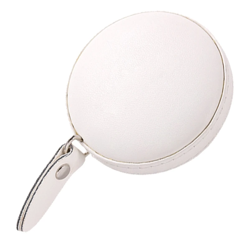 150cm Retractable Tape Measure with Round Faux Leather Case Pocket Size Portable Dual Sided Ruler Measurement Tool
150cm Retractable Tape Measure with Round Faux Leather Case Pocket Size Portable Dual Sided Ruler Measurement Tool