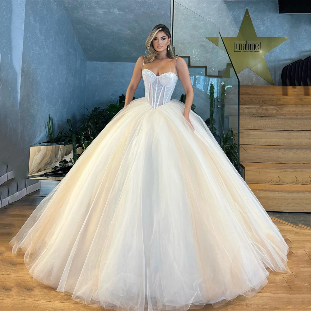 

Msikoods Champange Sweetheart Prom Dresses 2023 Ball Gown Quinceanera Dress Formal Party Gowns vestidos de 15 quinceaera
