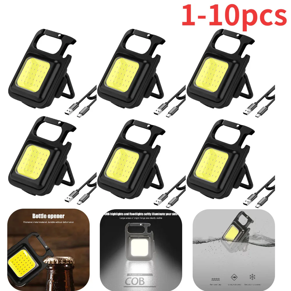 Mini LED Flashlight Work Light USB Rechargeable Portable Pocket Flashlight Keychains Lamp for Outdoor Camping Light Corkscrew
Mini LED Flashlight Work Light USB Rechargeable Portable Pocket Flashlight Keychains Lamp for Outdoor Camping Light Corkscrew