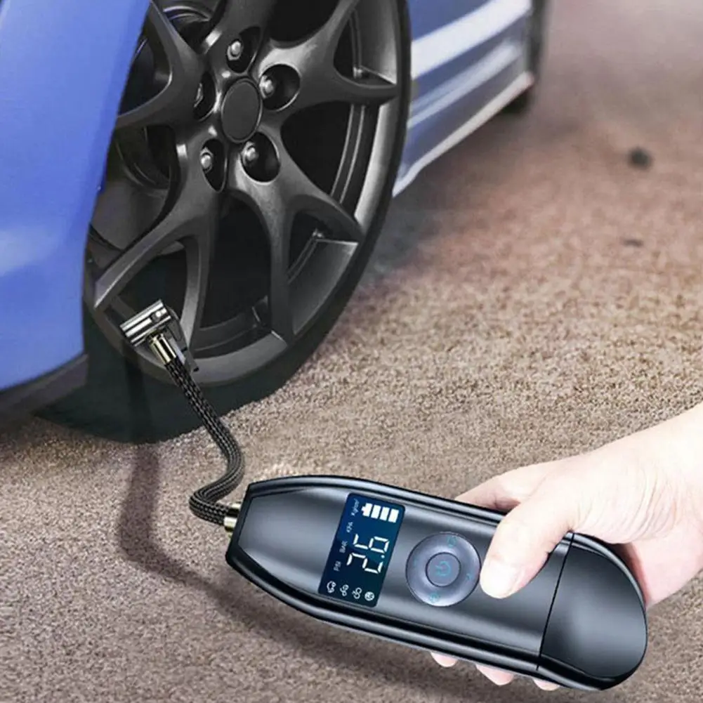 Portable Car Air Compressor Electric Wireless Tire Inflator Air Pump Rechargeable Digital Display Auto For Car Motorcycle B O0g5
Portable Car Air Compressor Electric Wireless Tire Inflator Air Pump Rechargeable Digital Display Auto For Car Motorcycle B O0g5