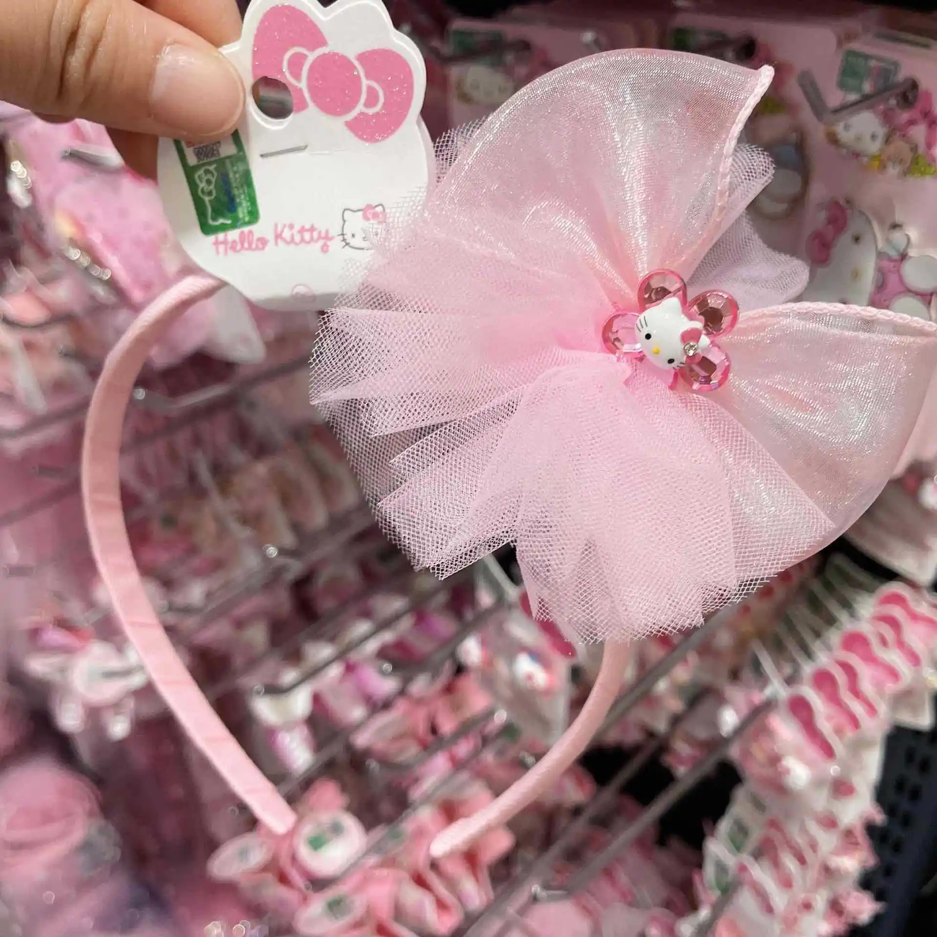 Заколки для волос Hello Kitty Kawaii, аксессуары для волос Sanrio, детские головные повязки для девочек, модные резинки для волос, для маленьких девочек на осень
Заколки для волос Hello Kitty Kawaii, аксессуары для волос Sanrio, детские головные повязки для девочек, модные резинки для волос, для маленьких девочек на осень