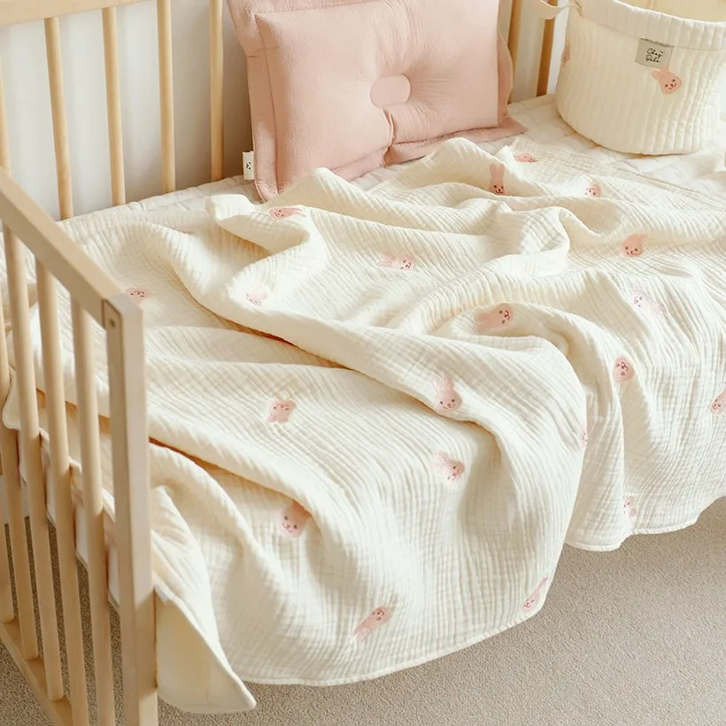 Infants Children Six-layer Gauze Cotton Blanket Spring Autumn Summer Thin Children's Quilt Baby Kid Blanket Cute Cartoon Blanket
Infants Children Six-layer Gauze Cotton Blanket Spring Autumn Summer Thin Children's Quilt Baby Kid Blanket Cute Cartoon Blanket
