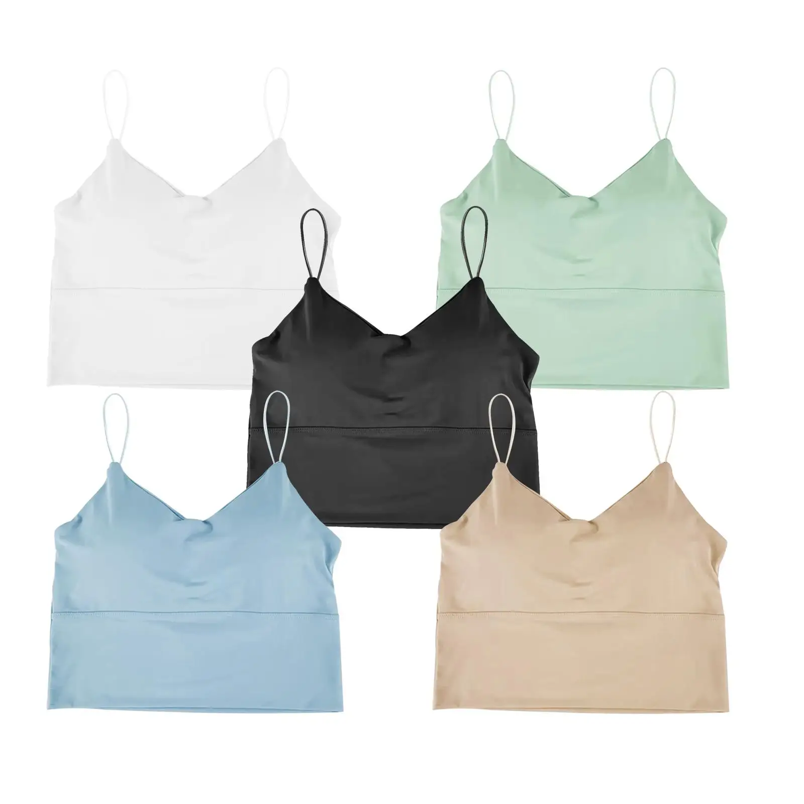 Tube Top Camisole Tank Top Sleeveless Fashion Ice Silk One Size U Shaped Back Underwear Women Crop Tops for Running Workout Gym
Tube Top Camisole Tank Top Sleeveless Fashion Ice Silk One Size U Shaped Back Underwear Women Crop Tops for Running Workout Gym