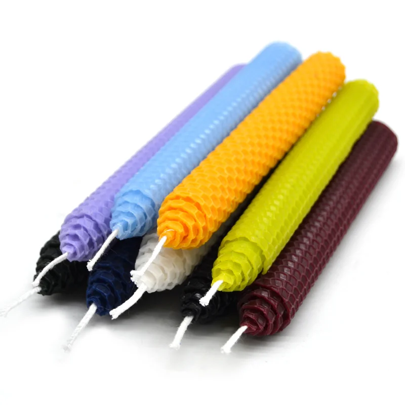 9 шт./лот заостренная свеча, пчелиный воск, сотовые свечи, молитвенные свечи, 20x2,2 см, произвольный цвет
9 шт./лот заостренная свеча, пчелиный воск, сотовые свечи, молитвенные свечи, 20x2,2 см, произвольный цвет