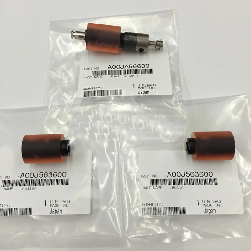 3X/Set Original Paper Pickup/Feed Roller A00J563600 Seperation Roller for Konica Minolta Bizhub C220 C280 C360 C203 C253 C353
3X/Set Original Paper Pickup/Feed Roller A00J563600 Seperation Roller for Konica Minolta Bizhub C220 C280 C360 C203 C253 C353